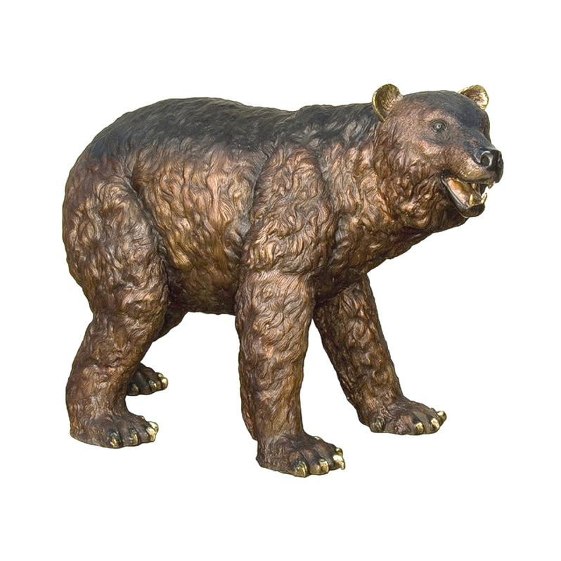 Life size bear animal statue sculpture for garden decor